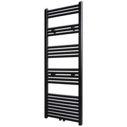 Radiator port-prosop încălzire centrală baie drept negru 500 x 1424 mm GartenMobel Dekor