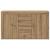 Bufet cu sertar Stejar Artizanal 120 x 36 x 69 cm Lemn compozit GartenMobel Dekor