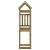 Turn de joacă Maro 52,5 x 110,5 x 214 cm Lemn impregnate solid GartenMobel Dekor