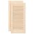 Uși de dulap design lambriu 2 buc. 61,5x29,5 cm lemn masiv pin GartenMobel Dekor