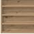 Dulap de Expunere cu raft Stejar Artizanal 100 x 8,5 x 50 cm GartenMobel Dekor