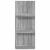Raft pentru reviste Gri Sonoma 51 x 11 x 102 cm Lemn compozit GartenMobel Dekor