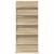 Raft pentru reviste cu raft Stejar Sonoma 70 x 41 x 156 cm GartenMobel Dekor