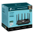 Router wireless TP-Link Archer AX72 Pro, AX5400, Wi-Fi 6, Dual-Band Gigabit, 1x2.5 Gigabit, USB 3.0, MU-MIMO ArcherAX72Pro SafetyGuard Surveillance