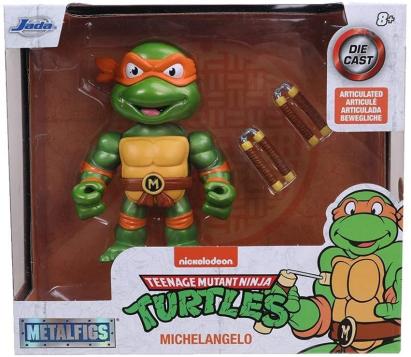 FIGURINA METALICA TESTOASELE NINJA PERSONAJUL MICHELANGELO SuperHeroes ToysZone