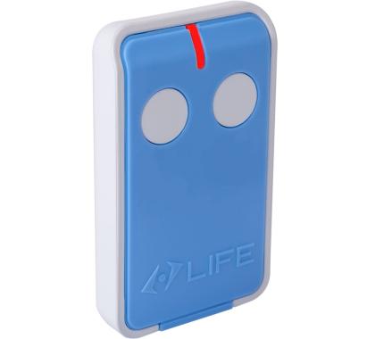 Telecomanda pentru automatizari de poarta Life cu 2 taste, MAXI02-BLUE SafetyGuard Surveillance