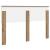 Tăblie cap cu headboard Stejar Artizanal 140 cm Lemn compozit GartenMobel Dekor
