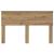 Tăblie cap cu headboard Stejar Artizanal 140 cm Lemn compozit GartenMobel Dekor