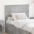 Tăblie cap cu headboard Gri din beton 90 cm Lemn compozit GartenMobel Dekor