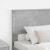 Tăblie cap cu headboard Gri din beton 75 cm Lemn compozit GartenMobel Dekor