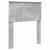 Tăblie cap cu headboard Gri din beton 75 cm Lemn compozit GartenMobel Dekor