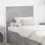 Tăblie cap cu headboard Gri din beton 75 cm Lemn compozit GartenMobel Dekor