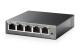 Switch TP-Link TL-SG105E, 5 porturi Gigabit, Desktop, Easy Smart TL-SG105E SafetyGuard Surveillance