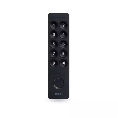 Tastatura Inteligenta Nuki Keypad 2.0, Pentru Nuki Smart Lock, Cod PIN & Amprenta digitala (Fingerprint) SmartElectro IntelligentHouse