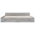 Cadru de pat cu sertare gri sonoma 180x200 cm lemn prelucrat GartenMobel Dekor