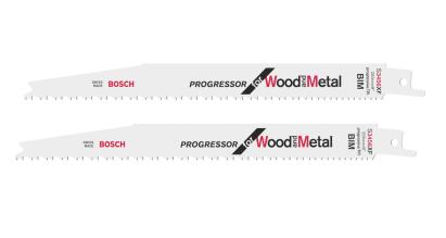 Bosch Set 5 panze ferastrau sabie S 3456 XF Progressor Wood and Metal, 200x19x1.25mm ProAdvanced PowerfulTools