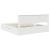 Cadru de pat cu headboard Alb 180 x 200 cm Lemn compozit GartenMobel Dekor