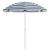 Parasol de Plajă Albastru și Alb 206 x 206 x 212 cm GartenMobel Dekor