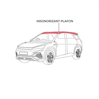 Pachet insonorizant plafon CarStore Technology