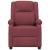 Fotoliu rabatabil electric, roșu vin, material textil GartenMobel Dekor