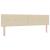 Tăblie cap cu headboard Crem 200 cm Piele artificială GartenMobel Dekor