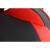 Scaun de gaming, cu suport de picioare, piele ecologica, rosu-negru, 63x63x116/124 cm, Malatec GartenVIP DiyLine