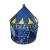 Cort de joaca pentru copii, tip castel, impermeabil, cu husa, model luna si stele, albastru, 105x135 cm GartenVIP DiyLine