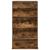 Raft pentru reviste cu raft Stejar fumuriu 70 x 41 x 126 cm GartenMobel Dekor