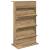Raft pentru reviste cu raft Stejar Artizanal 70 x 41 x 126 cm GartenMobel Dekor