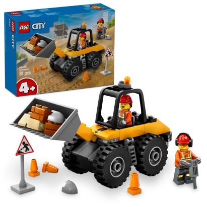 LEGO Încarcator pe roti galben pentru constructii Quality Brand