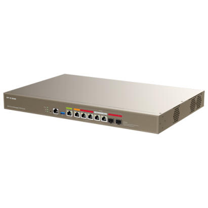 Router VPN, 1 x RJ45 2.5G, 3 x RJ45 1G, 2 x combo SFP/RJ45 1G, Multi-WAN, Cloud Managed - IP-COM M50-F SafetyGuard Surveillance