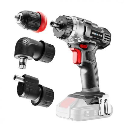 Graphite Șurubelniță cu burghiu fără fir, energy+ 18v fără acumulator, Grafit Mobalis Homvera