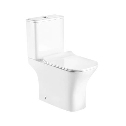 Leziter Toaletă compactă monobloc Nile cu spălare inferioară și scaun cu închidere moale Mobalis Homvera