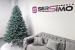 Brad artificial Christmas Deluxe by Sersimo, Laponia Select argintiu, integral 3D, 230cm Household NewTrend