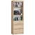 Biblioteca, placa laminata, 3 sertare, 3 rafturi, stejar, 60x35x180 cm GartenVIP DiyLine