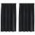 Perdele opace 2 pcs Negru 140 x 140 cm Catifea GartenMobel Dekor
