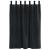 Perdele opace 2 pcs Negru 140 x 140 cm Catifea GartenMobel Dekor