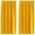 Perdele opace 2 pcs Galben muștar 140 x 175 cm Catifea GartenMobel Dekor