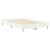 Cadru de pat fără saltea, alb, 120x190 cm, lemn prelucrat GartenMobel Dekor