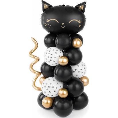 Set 34 baloane pisicuta neagra 83x140cm StarHome GiftGalaxy