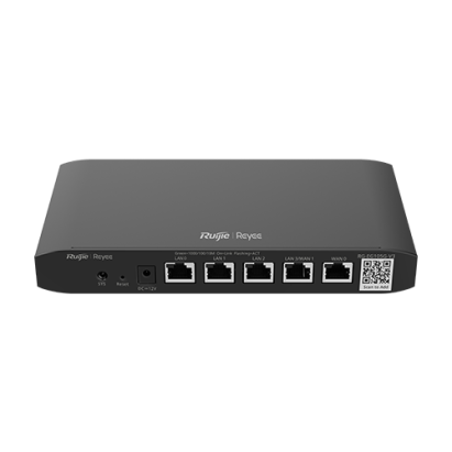 Router 4 x LAN 1 Gbps, 1 x WAN 1 Gbps, Dual WAN, Captive Portal, Cloud Management - Ruijie RG-EG105G-V3 SafetyGuard Surveillance