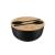 BOL SALAT? DIN FIBR? DE BAMBUS 25 CM ZASS ZG-SB 01 NEGRU ProDesign DailyAppliances