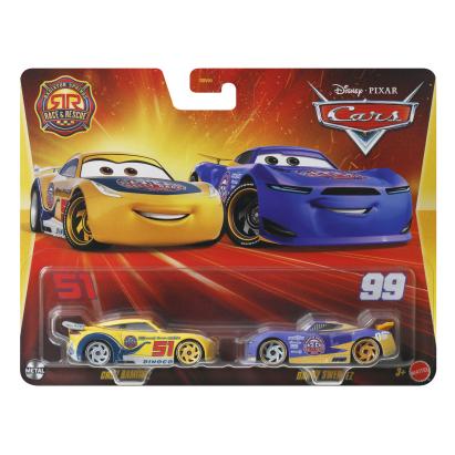 CARS3 SET 2 MASINUTE METALICE CRUZ RAMIREZ SI DANNY SWERVEZ SuperHeroes ToysZone