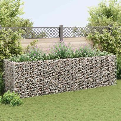 Strat înălțat gabion, 360 x 90 x 100 cm, oțel  GartenMobel Dekor