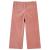 Pantaloni pentru copii din velur, roz antichizat, 104 GartenMobel Dekor