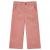 Pantaloni pentru copii din velur, roz antichizat, 104 GartenMobel Dekor