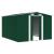 Șopron de grădină, 257x298x178 cm, verde, metal GartenMobel Dekor