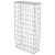 Perete gabion cu capace, 50 x 20 x 100 cm, oțel galvanizat GartenMobel Dekor