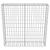 Perete gabion cu capace, oțel galvanizat, 100 x 20 x 100 cm GartenMobel Dekor