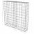 Perete gabion cu capace, oțel galvanizat, 100 x 20 x 100 cm GartenMobel Dekor